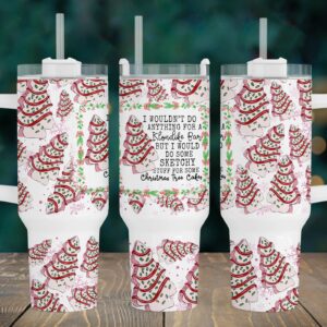Christmas Tree Cakes Custom Stanley Cup 40 oz 30 oz Tumbler With Handle