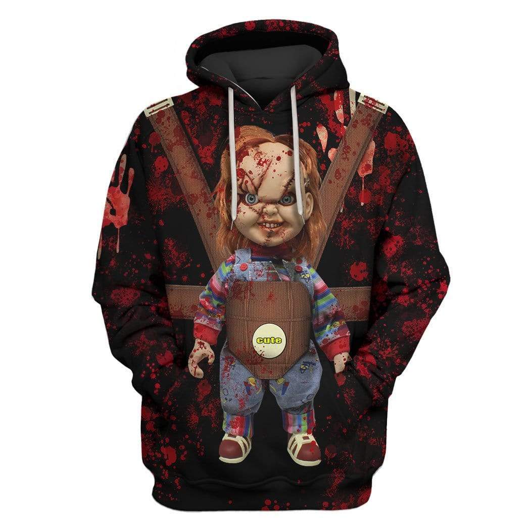Chucky Costume Hoodie Sweatshirt T-Shirt Sweatpants Tracksuit - Stormmerch Exclusive