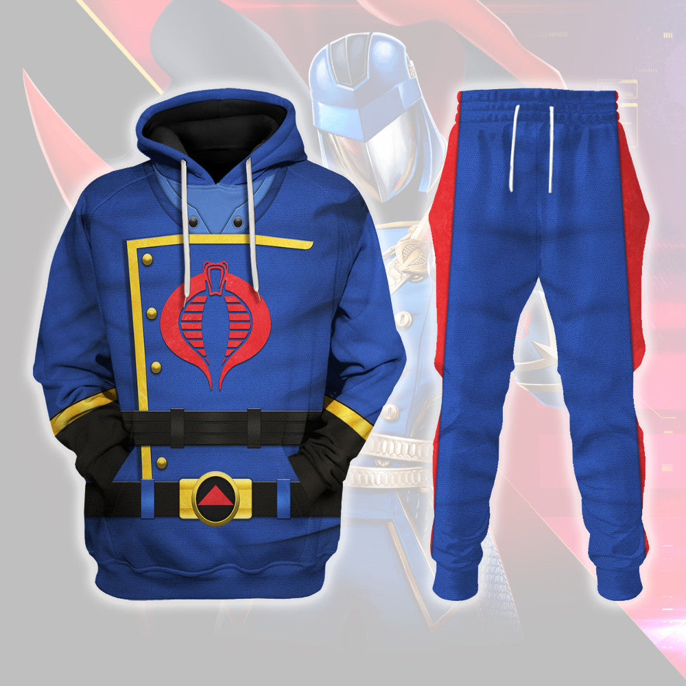 Cobra Commander Classic Costumes Hoodie Sweatshirt T-Shirt - Stormmerch Exclusive