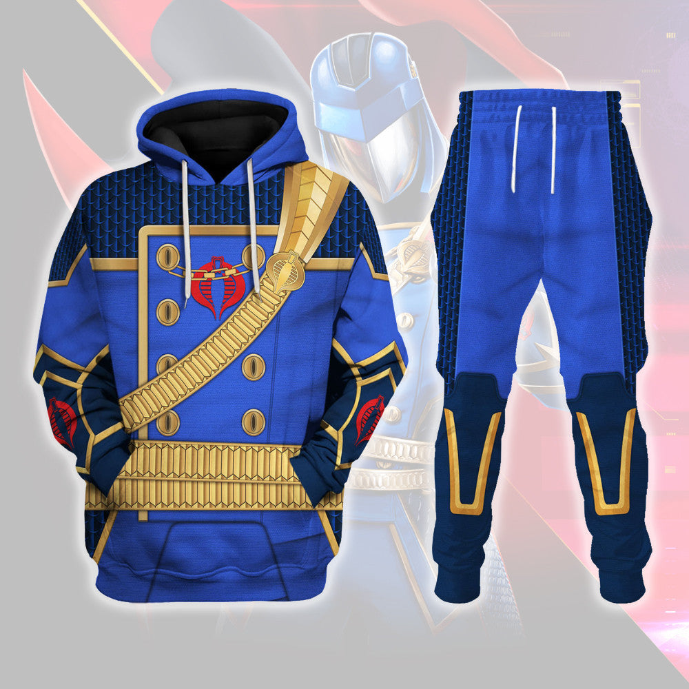 Cobra Commander Costumes Hoodie Sweatshirt T-Shirt - Stormmerch Exclusive