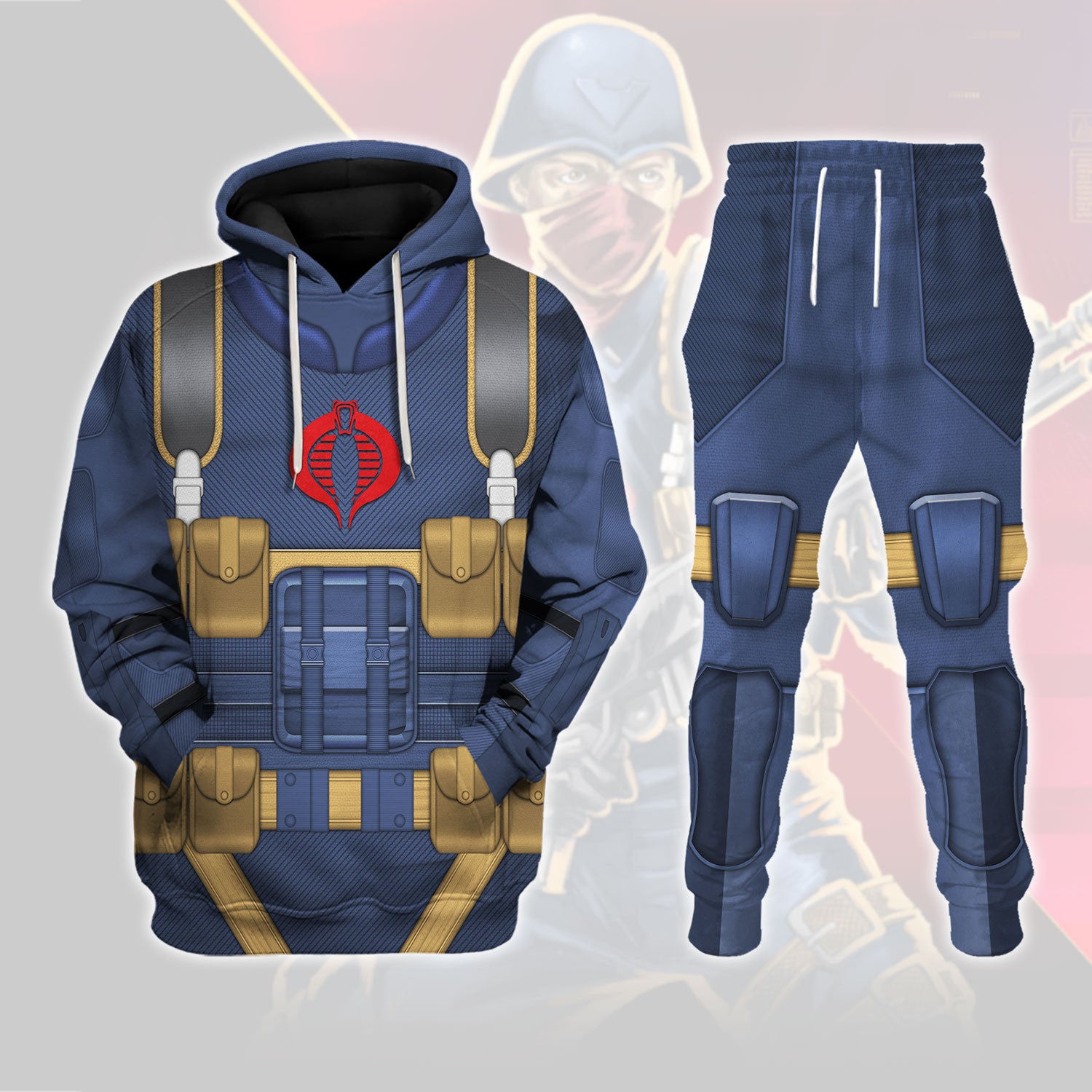 Cobra Trooper Costumes Hoodie Sweatshirt T-Shirt - Stormmerch Exclusive