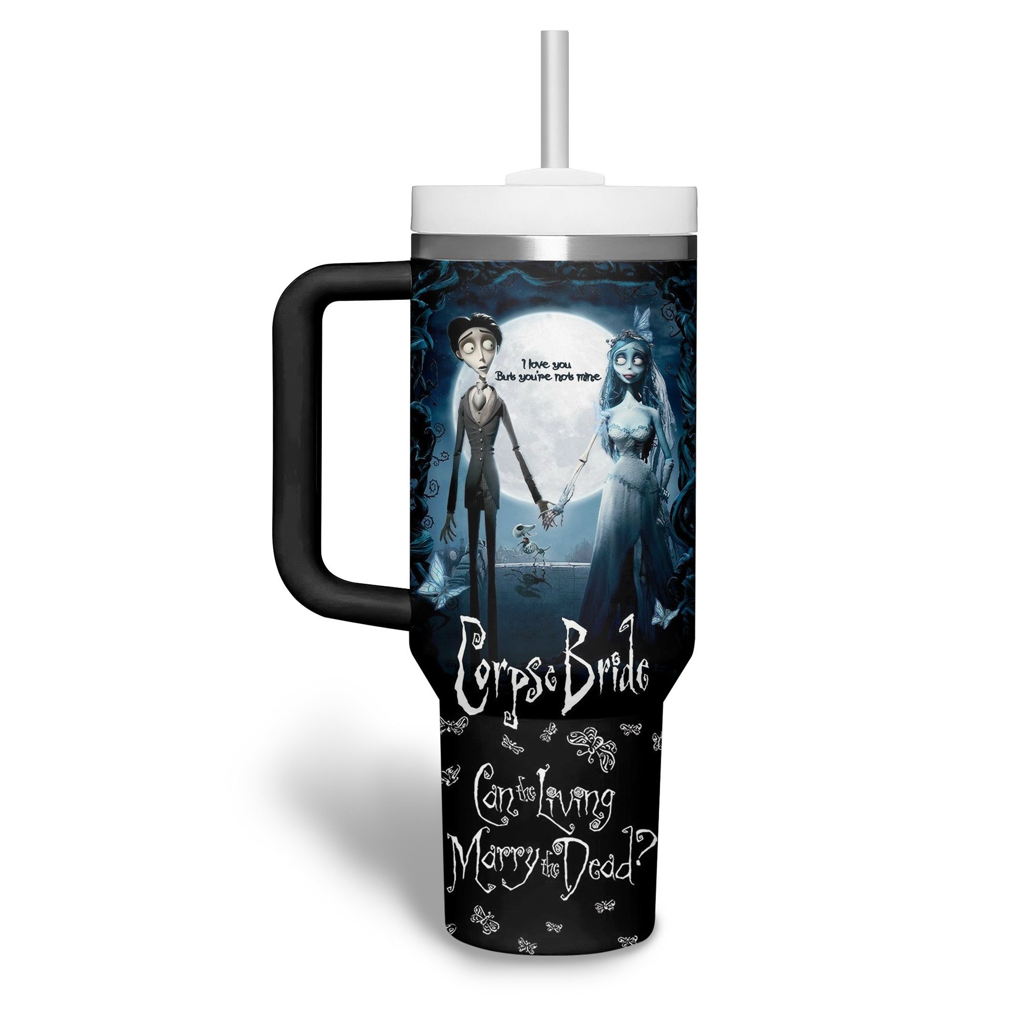 Corpse Bride Movies Custom Stanley Cup 40 oz 30 oz Tumbler With Handle