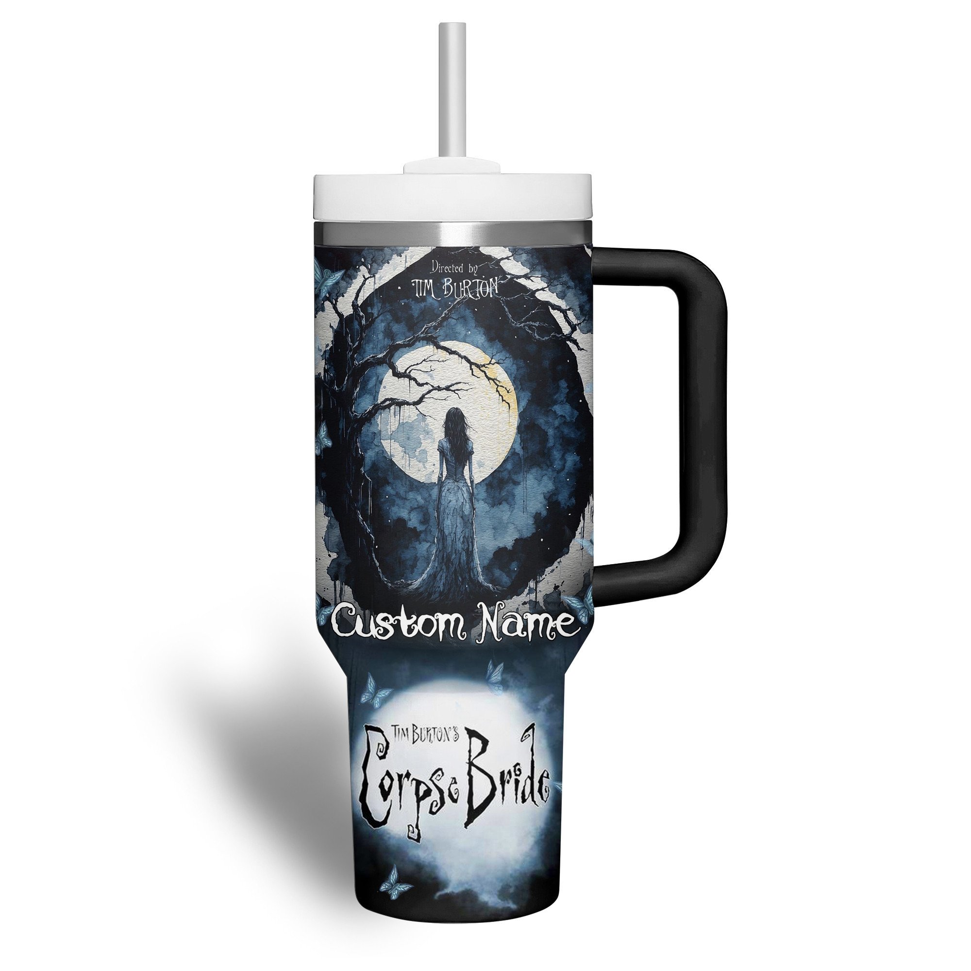 Corpse Bride Movies Custom Stanley Cup 40 oz 30 oz Tumbler With Handle