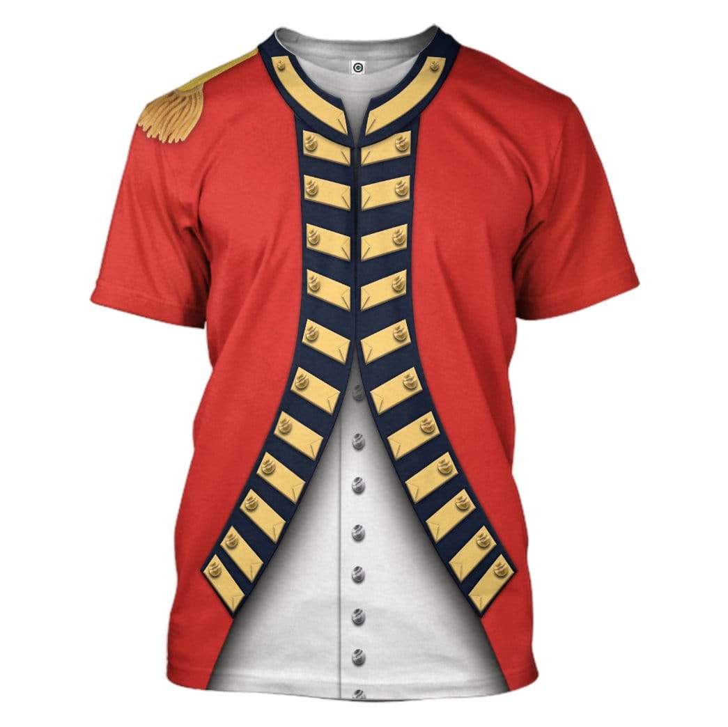 Cosplay British Royal Fusilier Costume Hoodie Sweatshirt T-Shirt Sweatpants Tracksuit - Stormmerch Exclusive