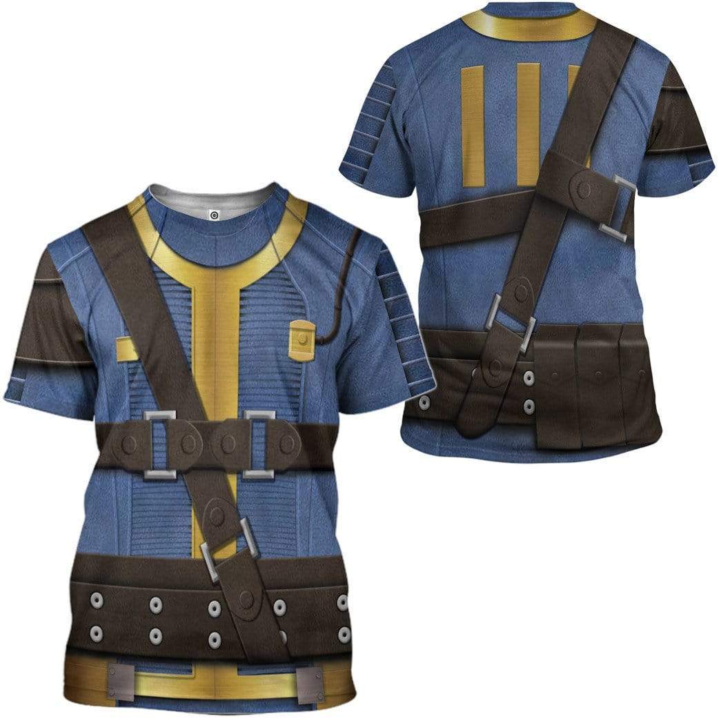 Cosplay Fallout Sole Survivor Costume Hoodie Sweatshirt T-Shirt Sweatpants Tracksuit - Stormmerch Exclusive