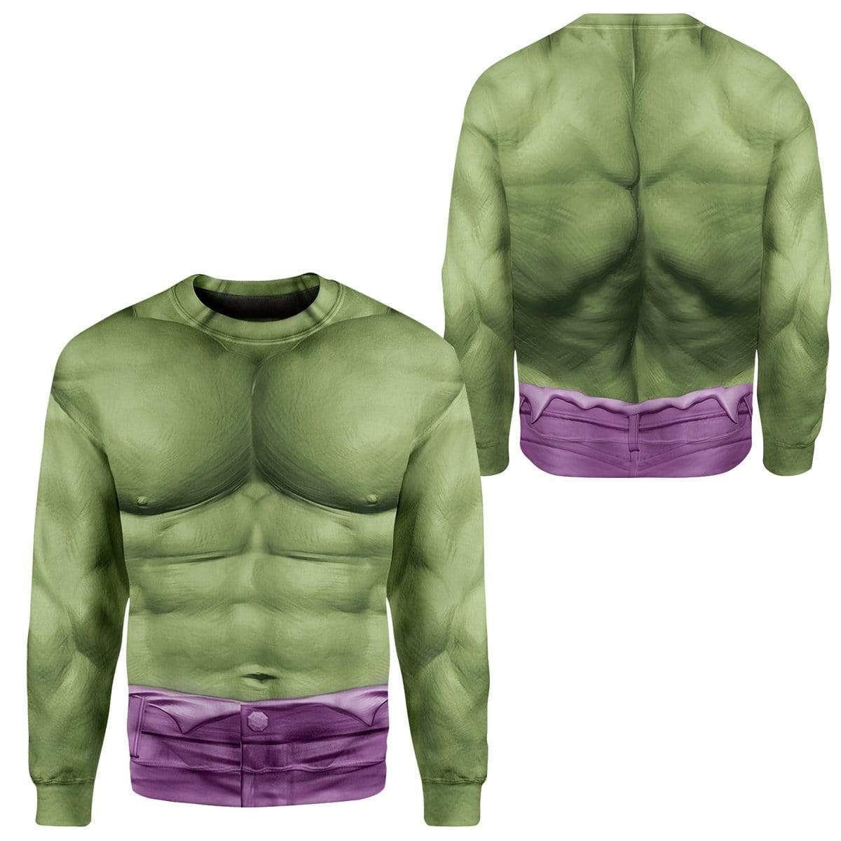 Cosplay Incredible Hulk Costume Hoodie Sweatshirt T-Shirt Sweatpants Tracksuit - Stormmerch Exclusive
