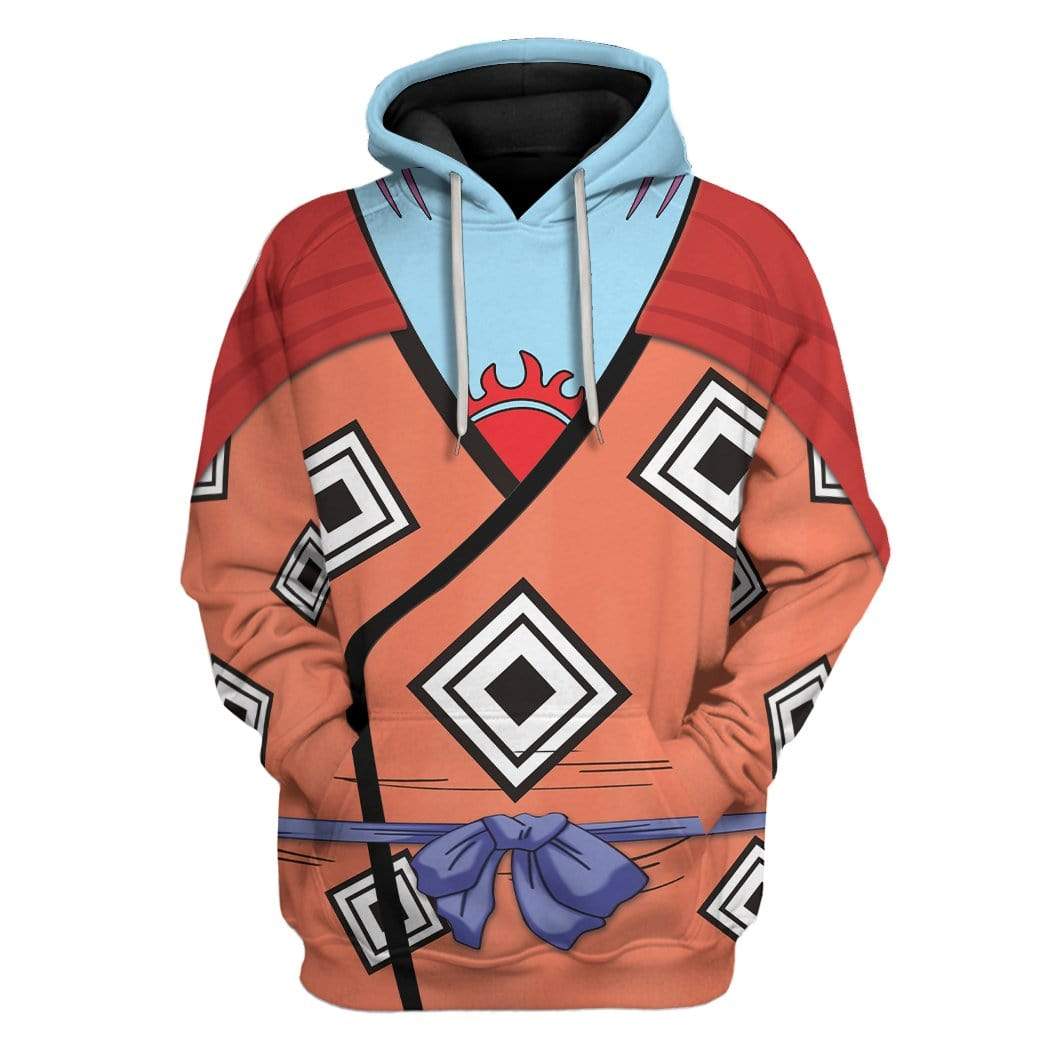 Cosplay Jinbe One Piece Costume Hoodie Sweatshirt T-Shirt Sweatpants Tracksuit - Stormmerch Exclusive