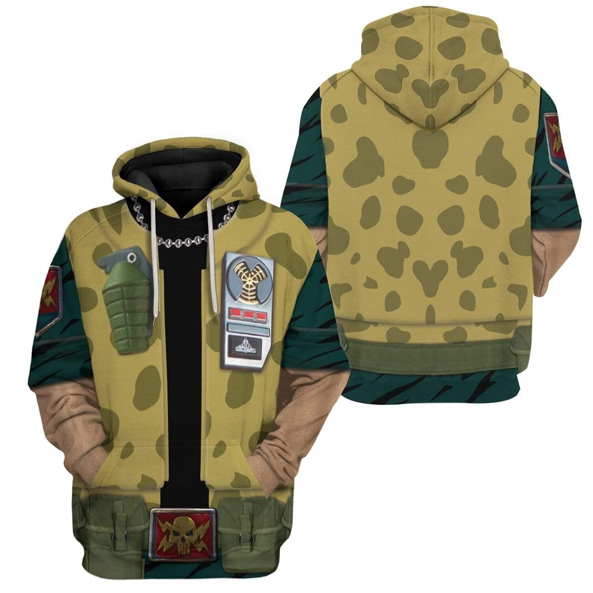Cosplay Small Soldiers Commando Elite Costume Hoodie Sweatshirt T-Shirt Sweatpants Tracksuit - Stormmerch Exclusive