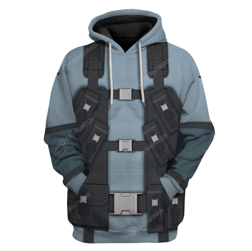 Cosplay Solid Snake Metal Gear Costume Hoodie Sweatshirt T-Shirt Sweatpants Tracksuit - Stormmerch Exclusive