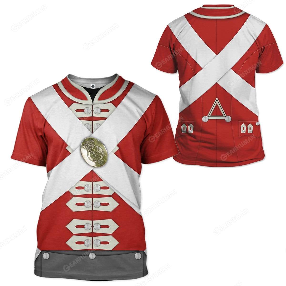 Custome British Army Redcoats Costume Hoodie Sweatshirt T-Shirt Sweatpants Tracksuit - Stormmerch Exclusive