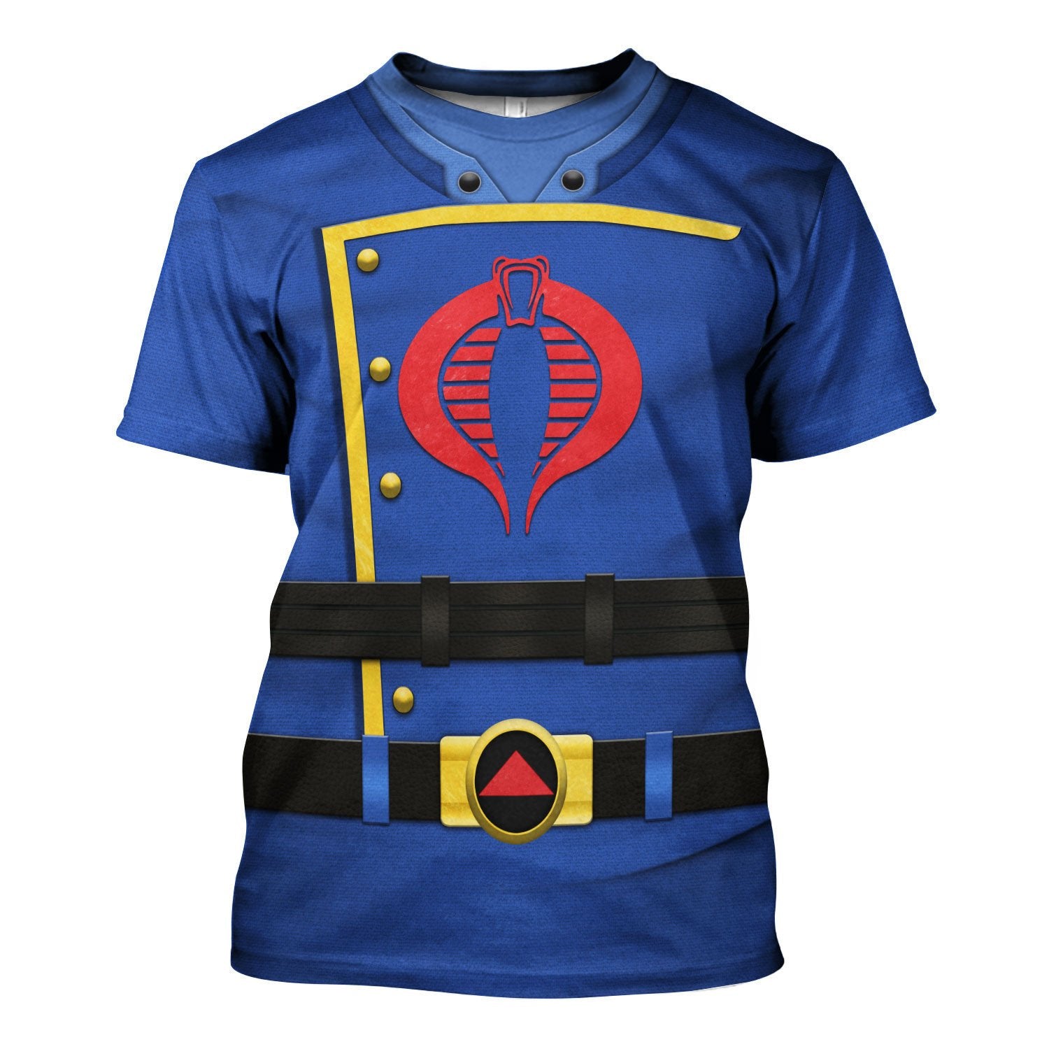 CustomsPig Cobra Commander V1 (G.I. Joe) Costumes Hoodie Sweatshirt T-Shirt - Stormmerch Exclusive