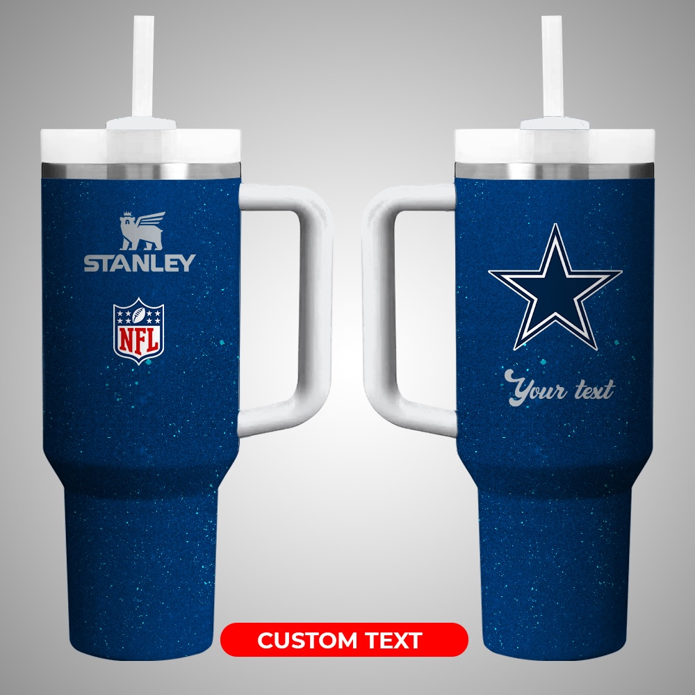 Dallas Cowboys NFL Custom Stanley Cup 40 oz 30 oz Tumbler With Handle
