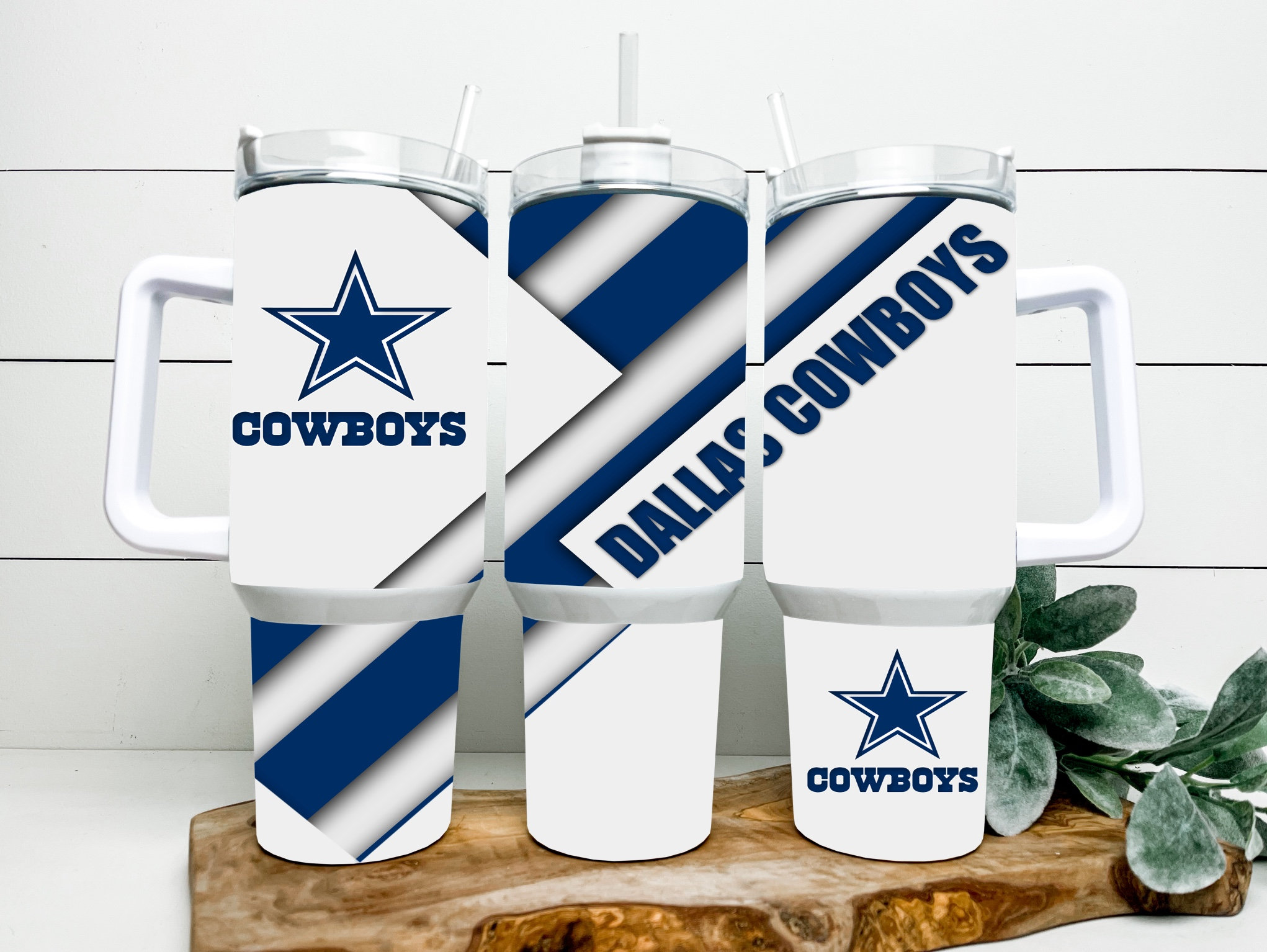 Dallas Cowboys NFL Custom Stanley Cup 40 oz 30 oz Tumbler With Handle