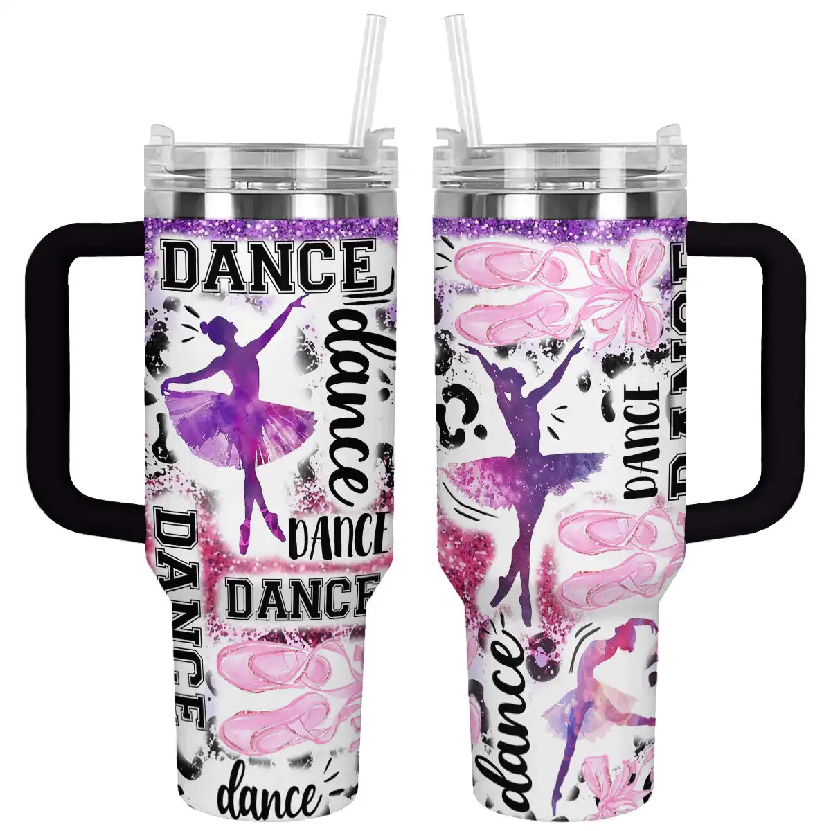 Dance Fever Ballet Custom Stanley Cup 40 oz 30 oz Tumbler With Handle