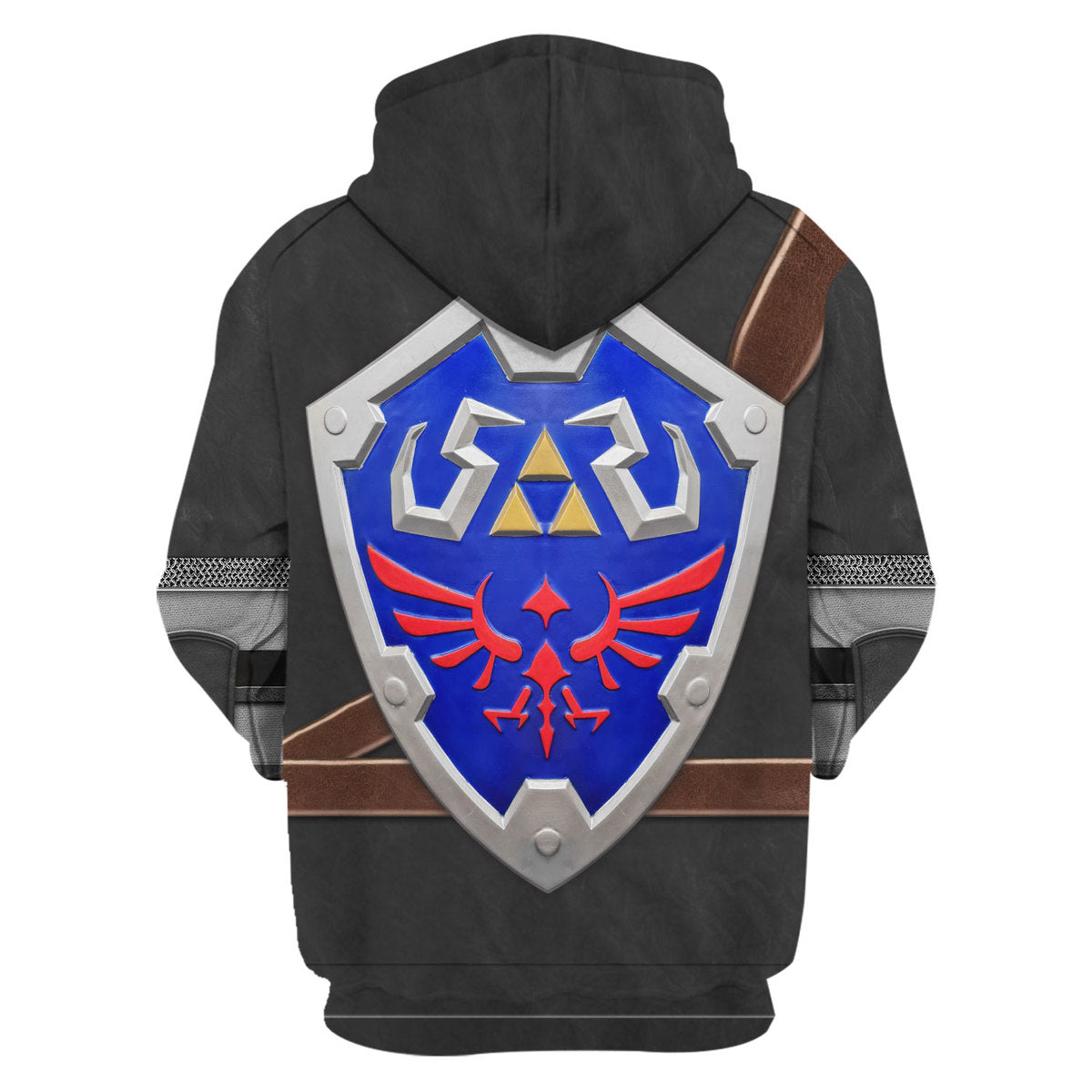Dark Link Attire Shield Unisex Hoodie Sweatshirt T-shirt Sweatpants Cosplay - Stormmerch Exclusive