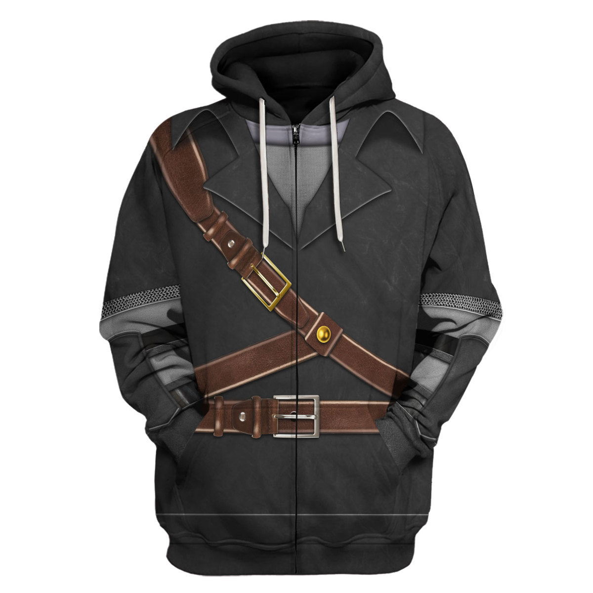 Dark Link Attire Shield Unisex Hoodie Sweatshirt T-shirt Sweatpants Cosplay - Stormmerch Exclusive
