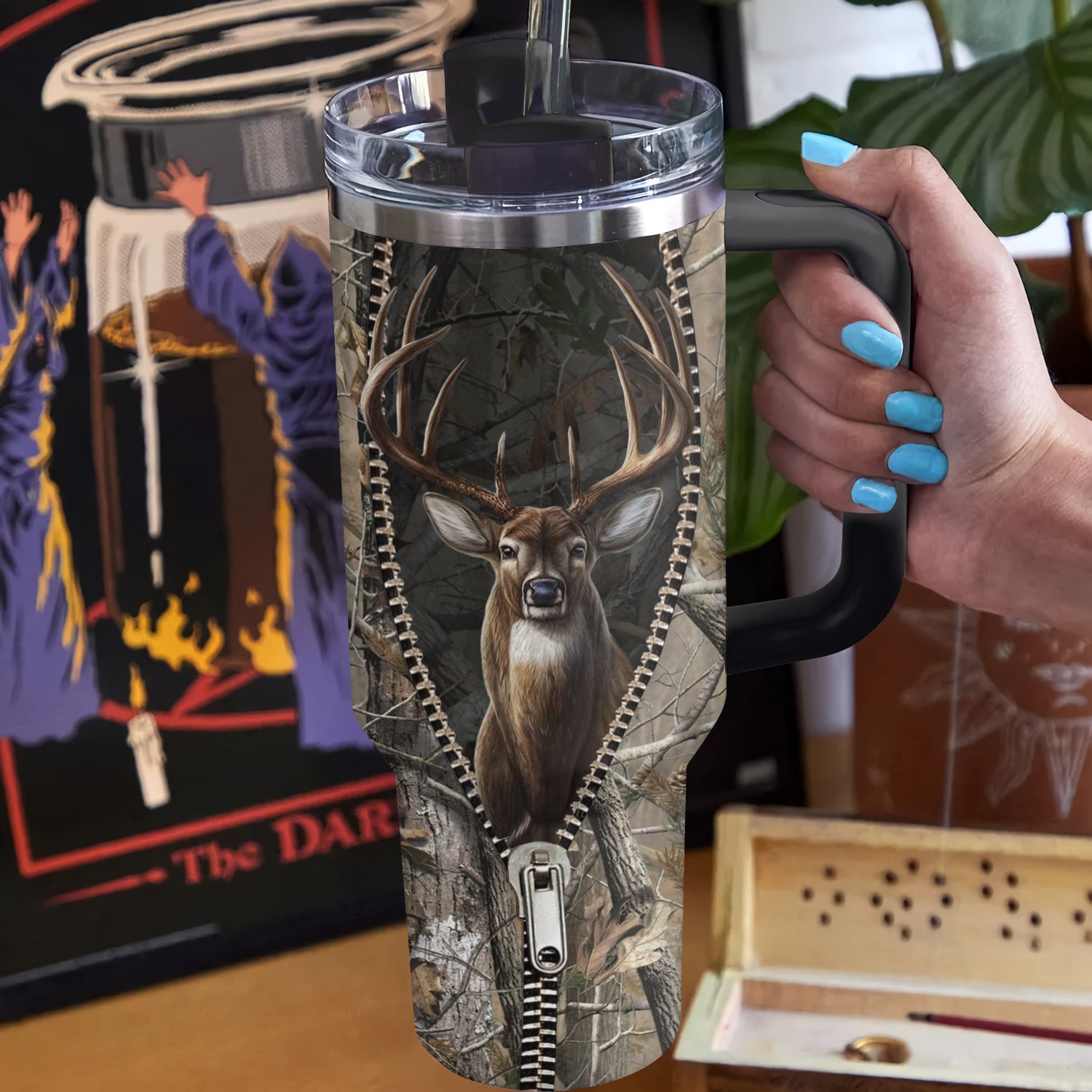 Deer Custom Stanley Cup 40 oz 30 oz Tumbler With Handle