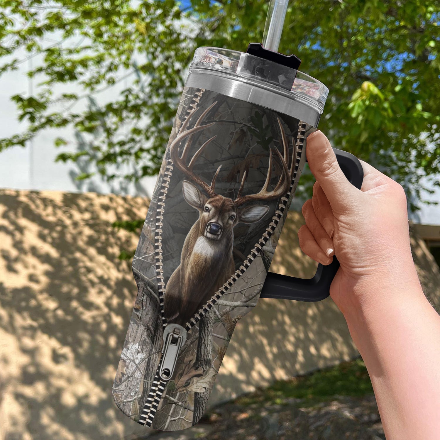 Deer Custom Stanley Cup 40 oz 30 oz Tumbler With Handle