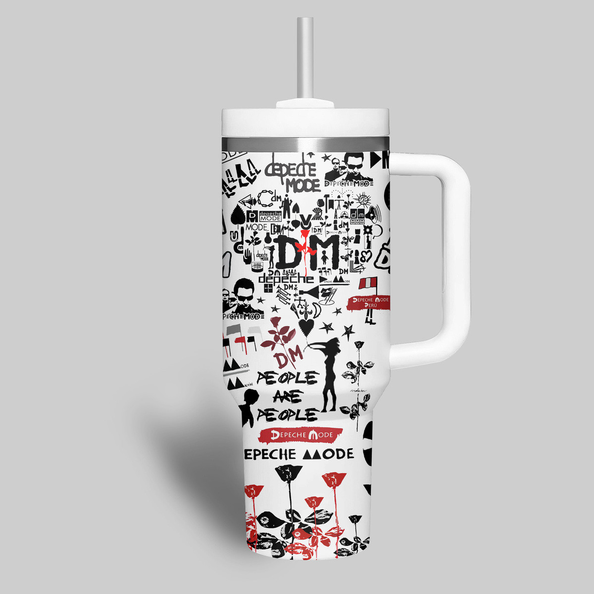 Depeche Mode Music Custom Stanley Cup 40 oz 30 oz Tumbler With Handle