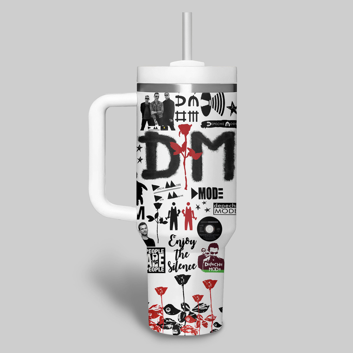 Depeche Mode Music Custom Stanley Cup 40 oz 30 oz Tumbler With Handle