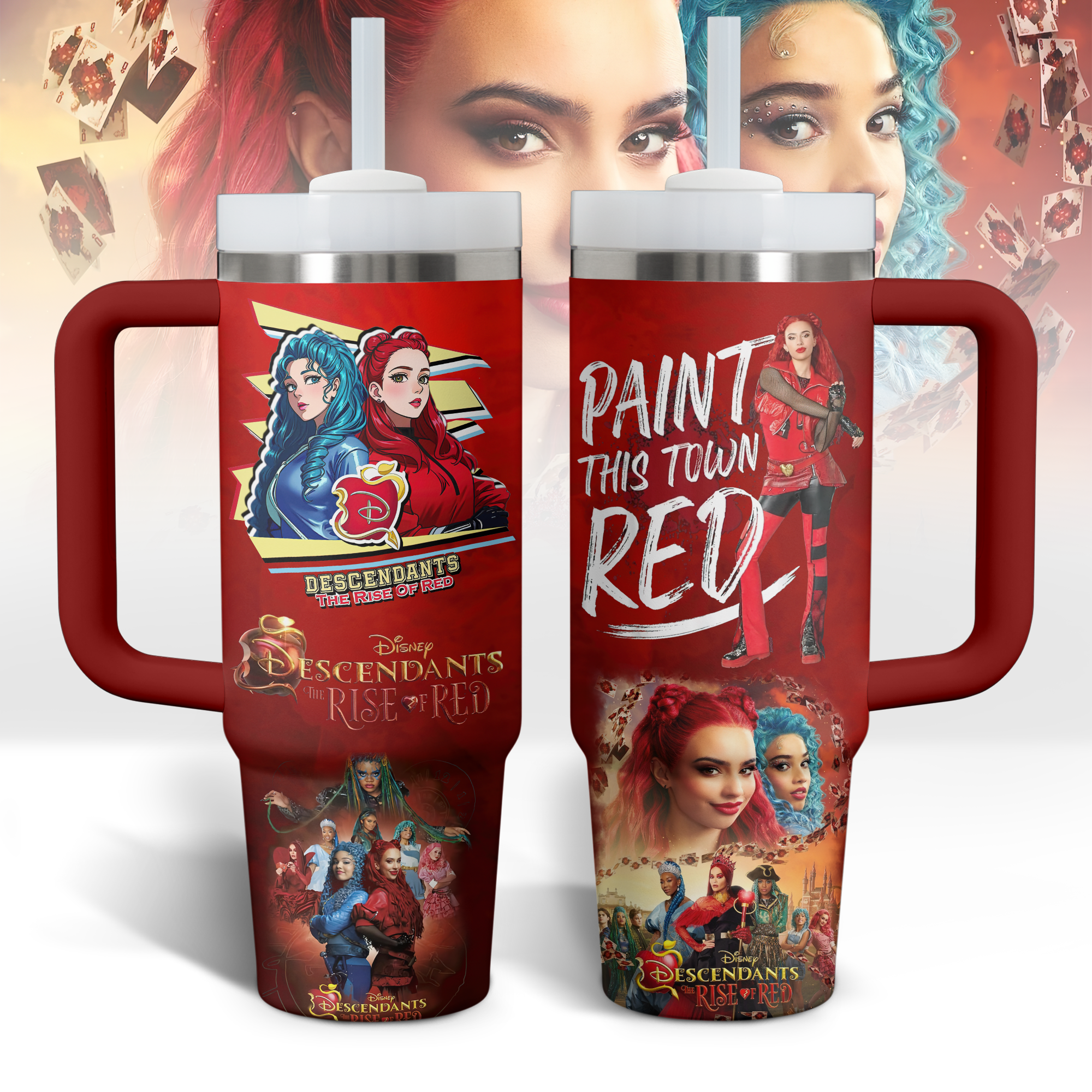 Descendants TV Series Custom Stanley Cup 40 oz 30 oz Tumbler With Handle