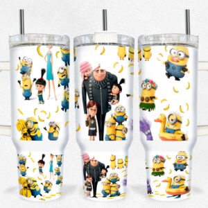 Despicable Me Cartoon Custom Stanley Cup 40 oz 30 oz Tumbler With Handle