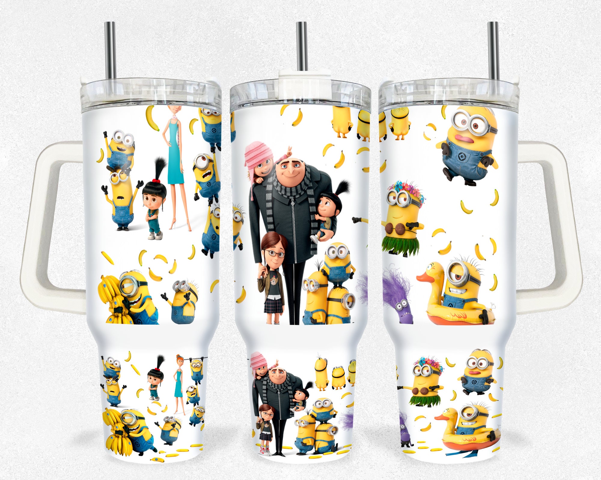 Despicable Me Cartoon Custom Stanley Cup 40 oz 30 oz Tumbler With Handle