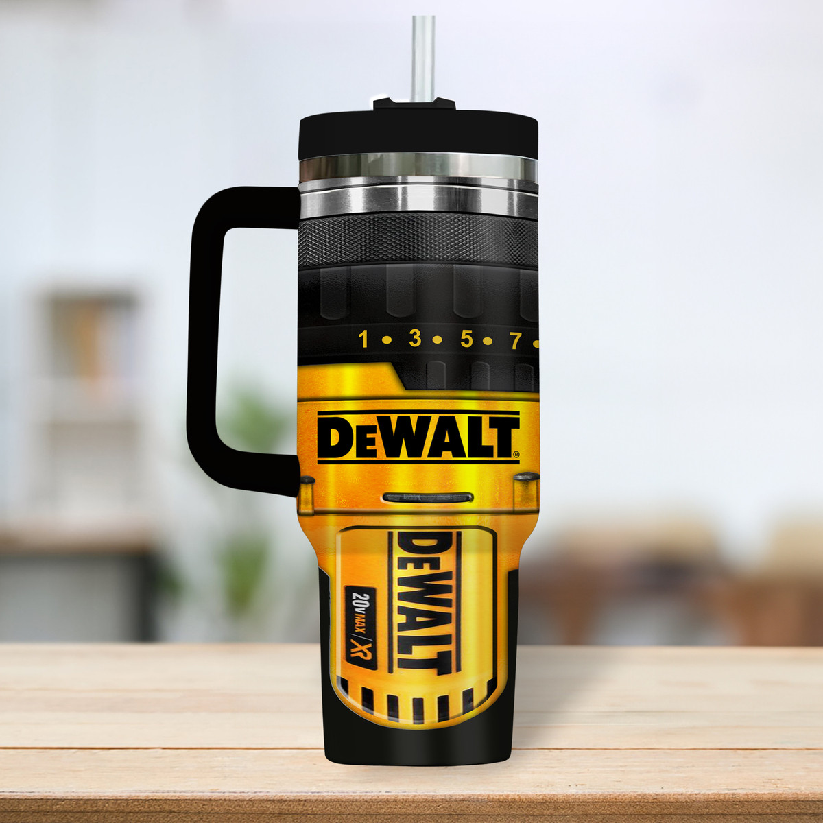 Dewalt Company Custom Stanley Cup 40 oz 30 oz Tumbler With Handle