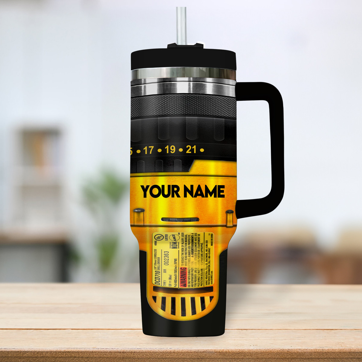 Dewalt Company Custom Stanley Cup 40 oz 30 oz Tumbler With Handle
