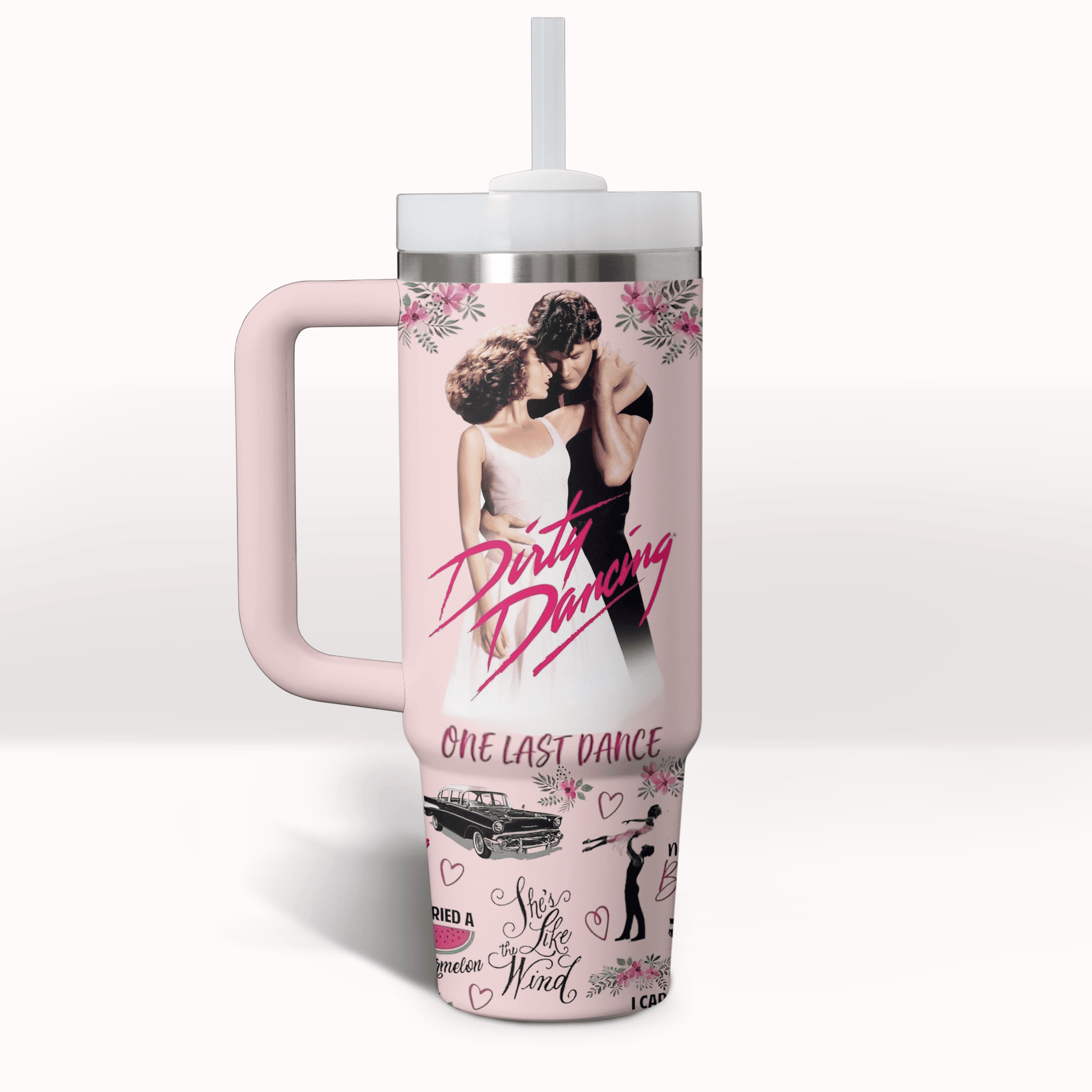 Dirty Dancing Movies Custom Stanley Cup 40 oz 30 oz Tumbler With Handle