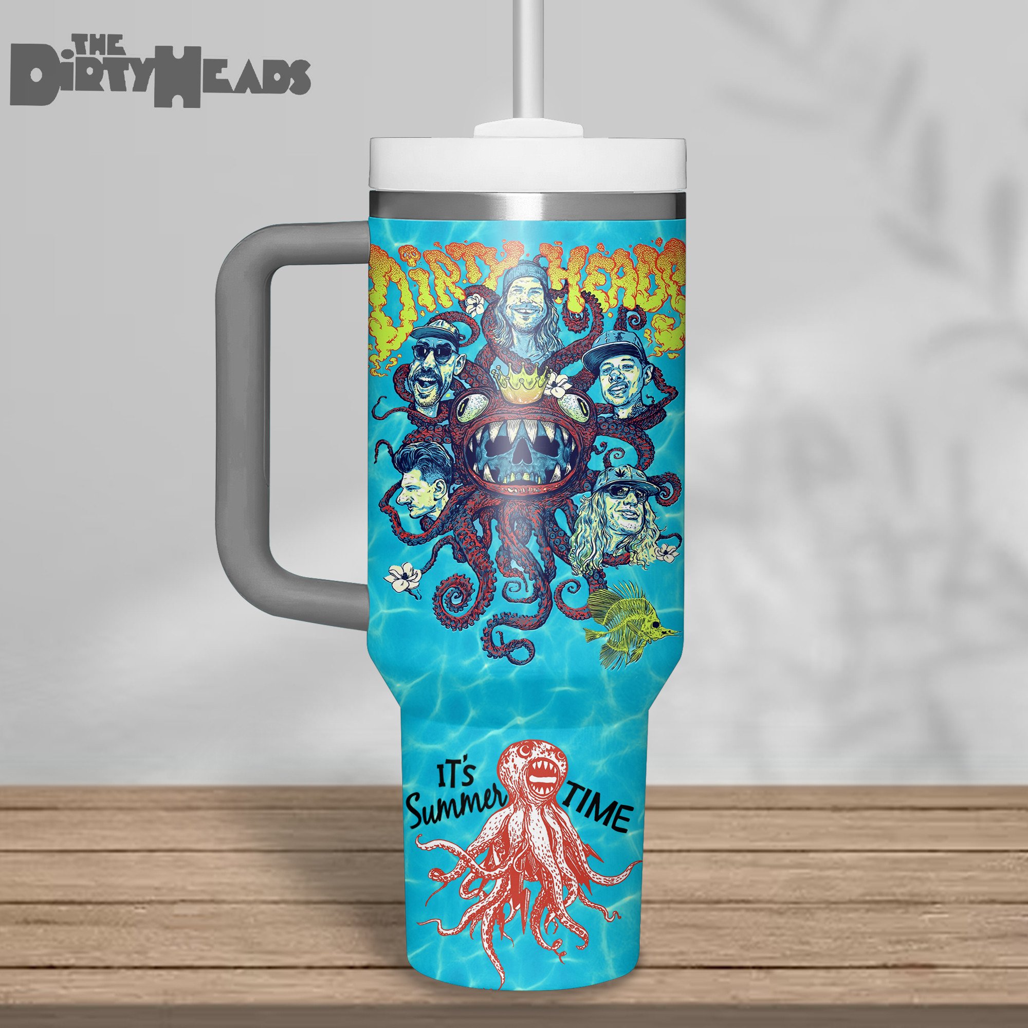 Dirty Heads Music Custom Stanley Cup 40 oz 30 oz Tumbler With Handle