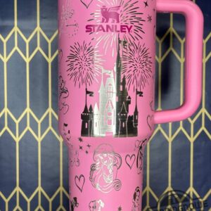 Disney Mickey Mouse Cartoon Custom Stanley Cup 40 oz 30 oz Tumbler With Handle