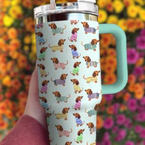 Dog Custom Stanley Cup 40 oz 30 oz Tumbler With Handle