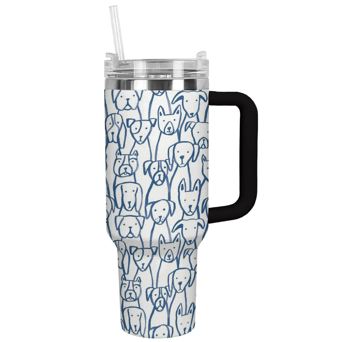 Dog Custom Stanley Cup 40 oz 30 oz Tumbler With Handle