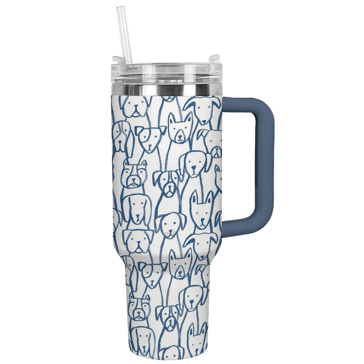 Dog Custom Stanley Cup 40 oz 30 oz Tumbler With Handle