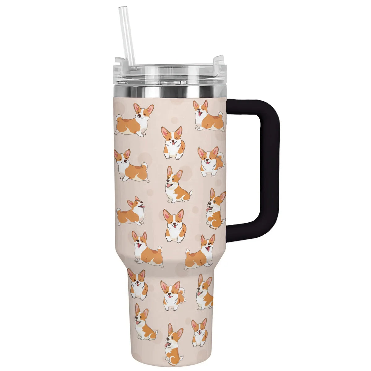 Dog Custom Stanley Cup 40 oz 30 oz Tumbler With Handle