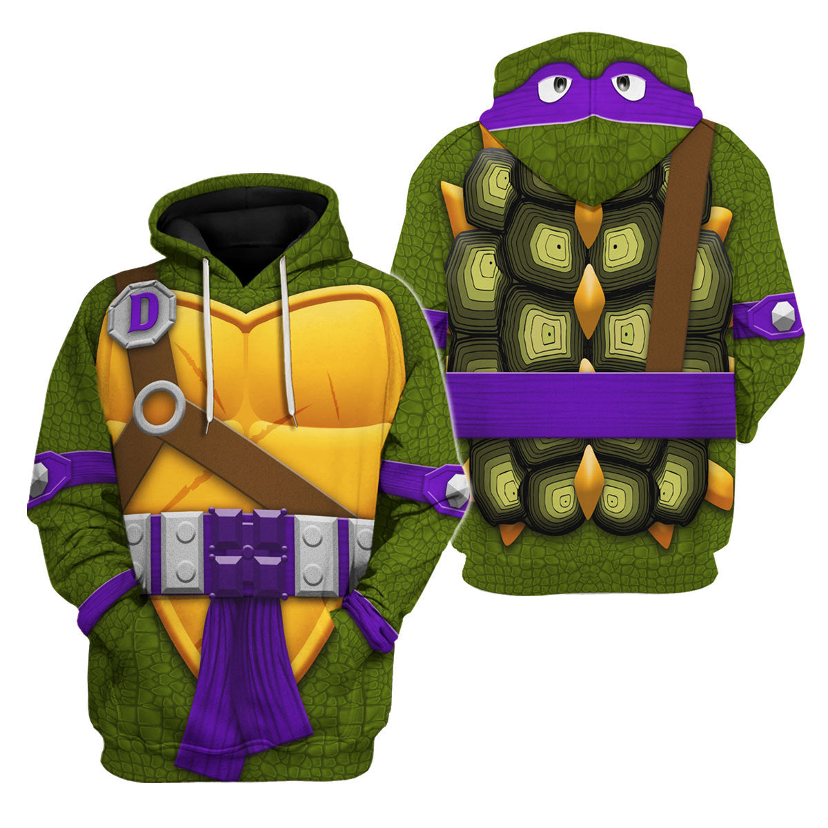 Donatello TMNT Costume Hoodie Sweatshirt T-Shirt Sweatpants - Stormmerch Exclusive