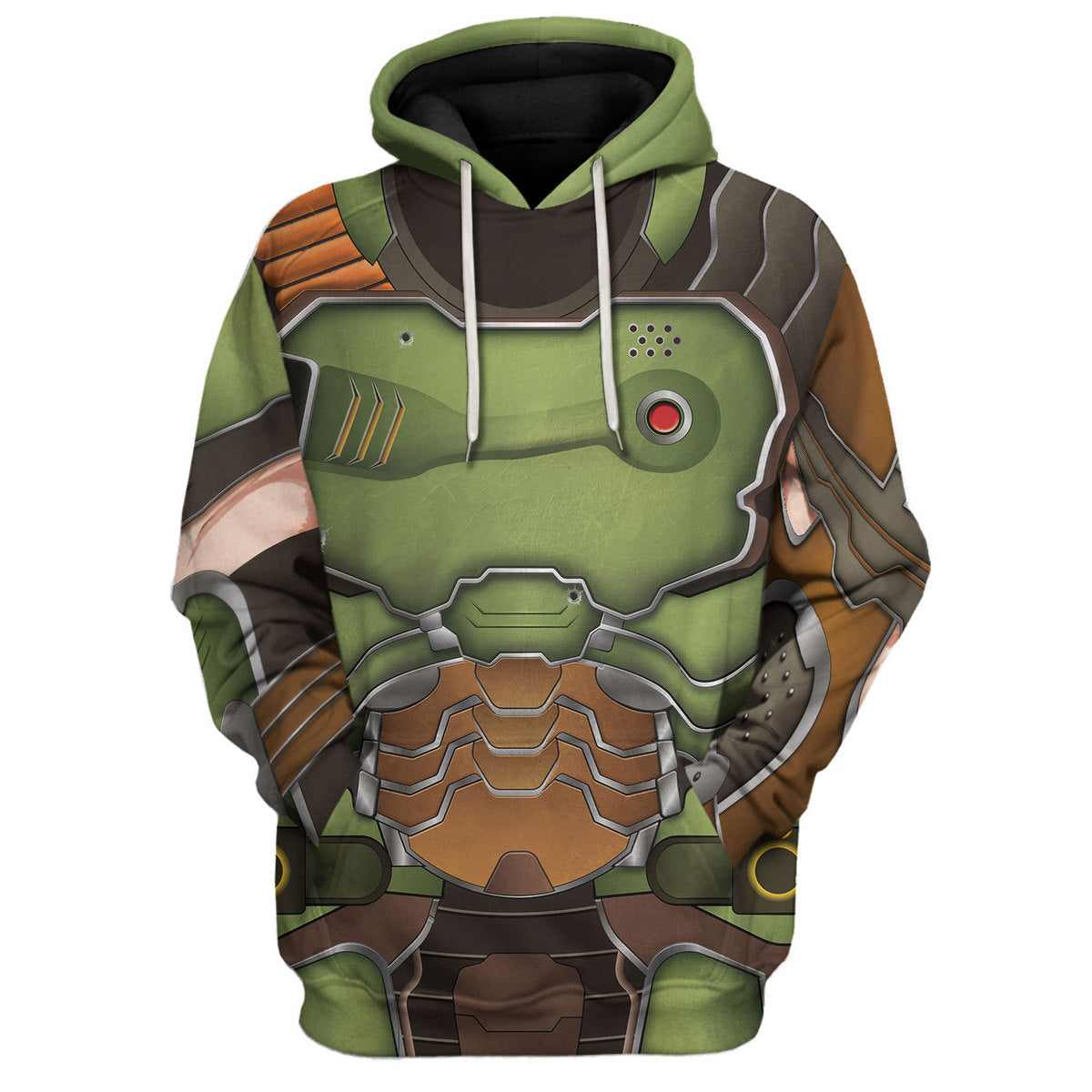 Doomguy Hoodies Sweatshirt T-shirt Hawaiian Tracksuit - Stormmerch Exclusive