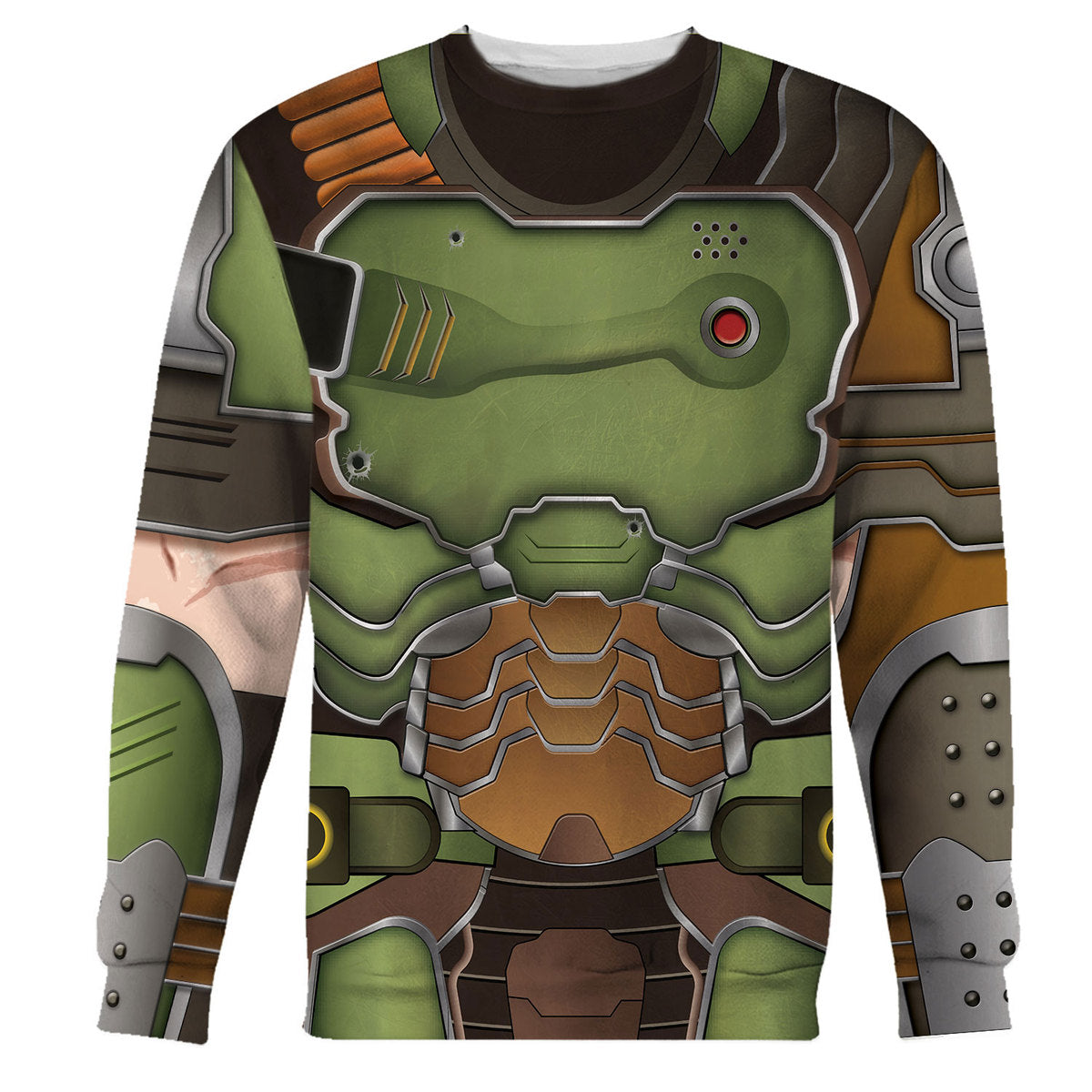 Doomguy Hoodies Sweatshirt T-shirt Hawaiian Tracksuit - Stormmerch Exclusive