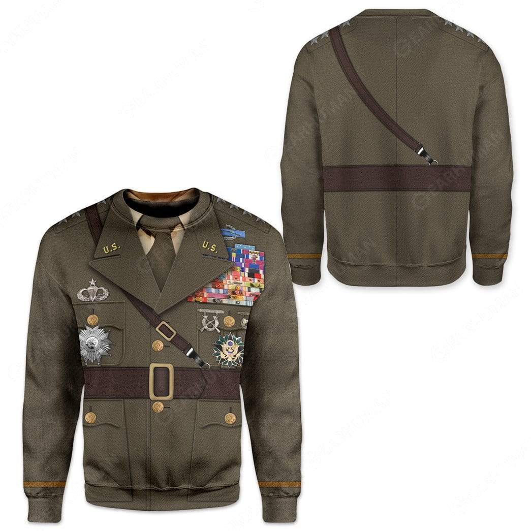 Douglas MacArthur Costume Hoodie Sweatshirt T-Shirt Sweatpants Tracksuit - Stormmerch Exclusive