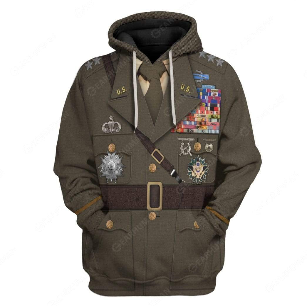 Douglas MacArthur Costume Hoodie Sweatshirt T-Shirt Sweatpants Tracksuit - Stormmerch Exclusive