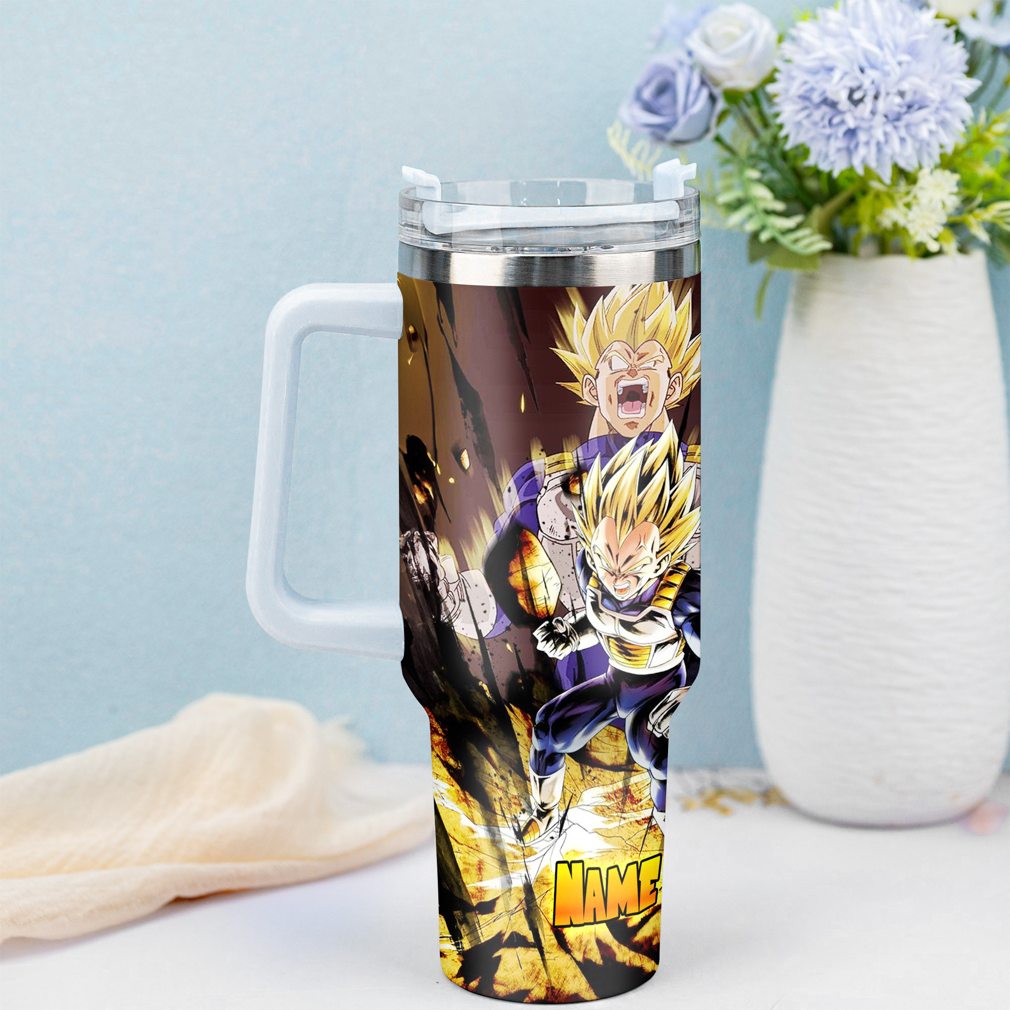 Dragon Ball Z Movies Custom Stanley Cup 40 oz 30 oz Tumbler With Handle