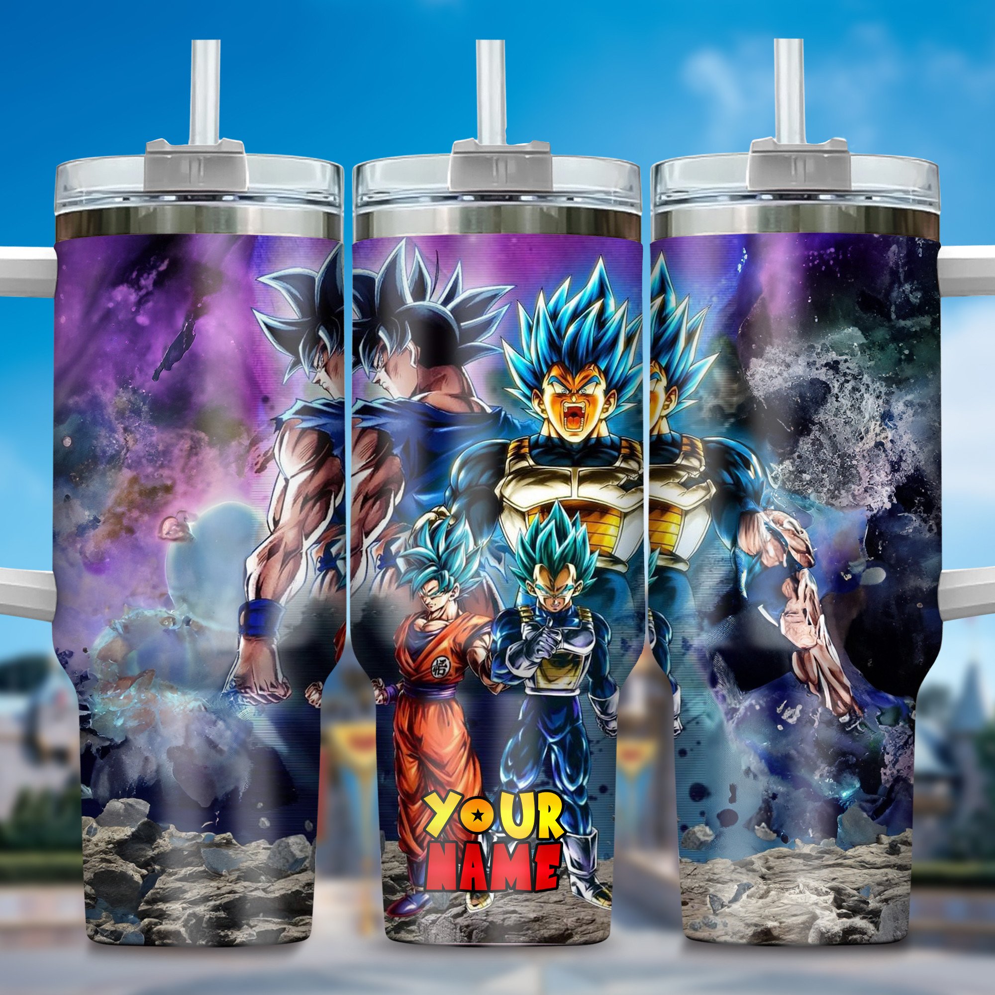 Dragon Ball Z Movies Custom Stanley Cup 40 oz 30 oz Tumbler With Handle