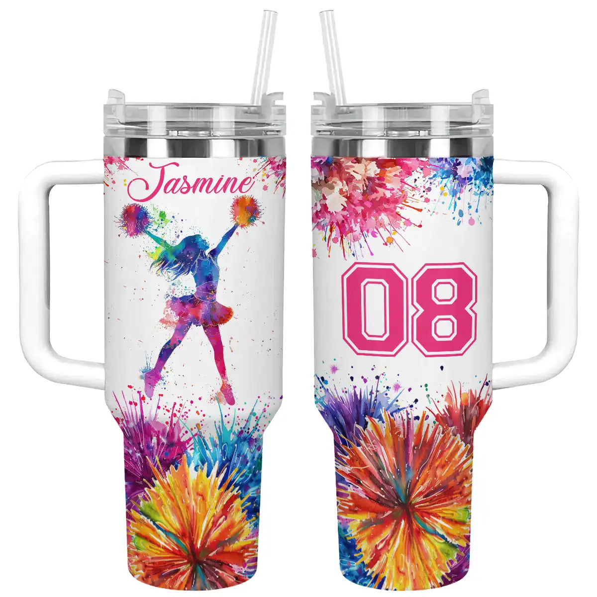 Dream Cheer Leading Custom Stanley Cup 40 oz 30 oz Tumbler With Handle