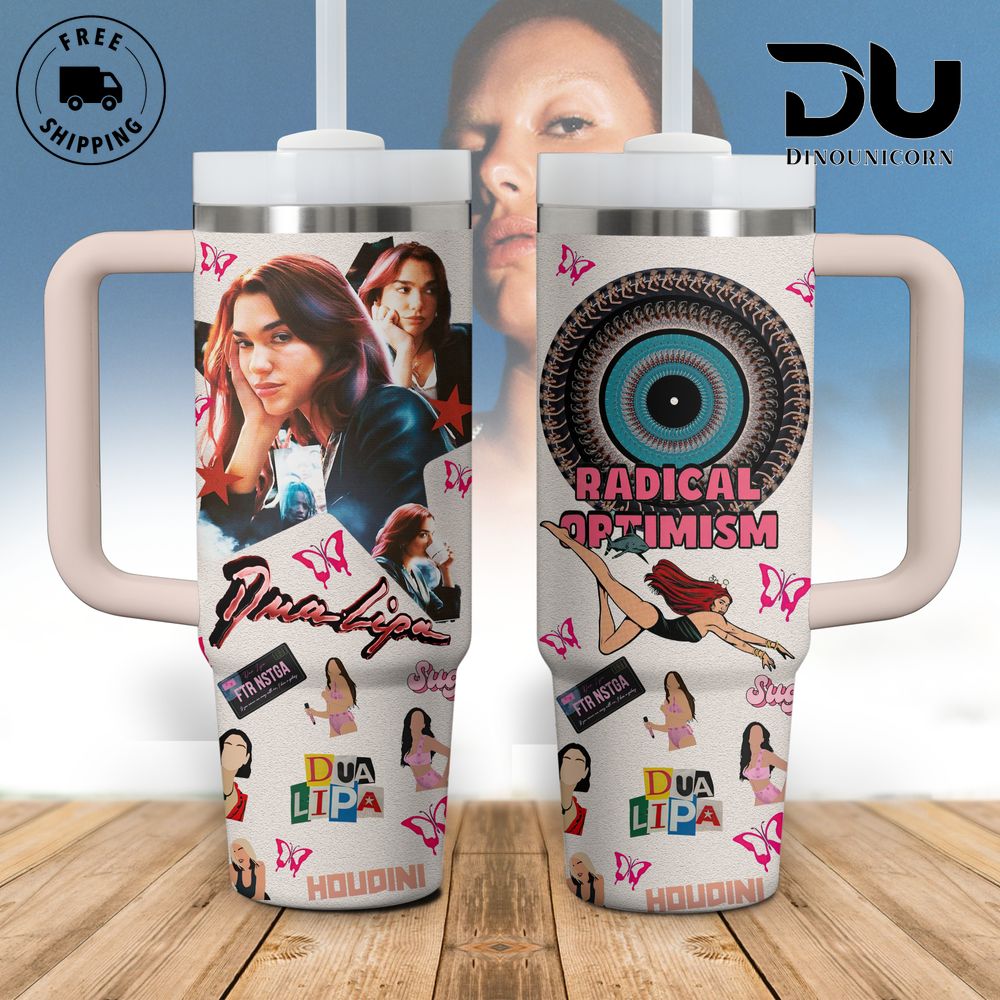 Dua Lipa Music Custom Stanley Cup 40 oz 30 oz Tumbler With Handle
