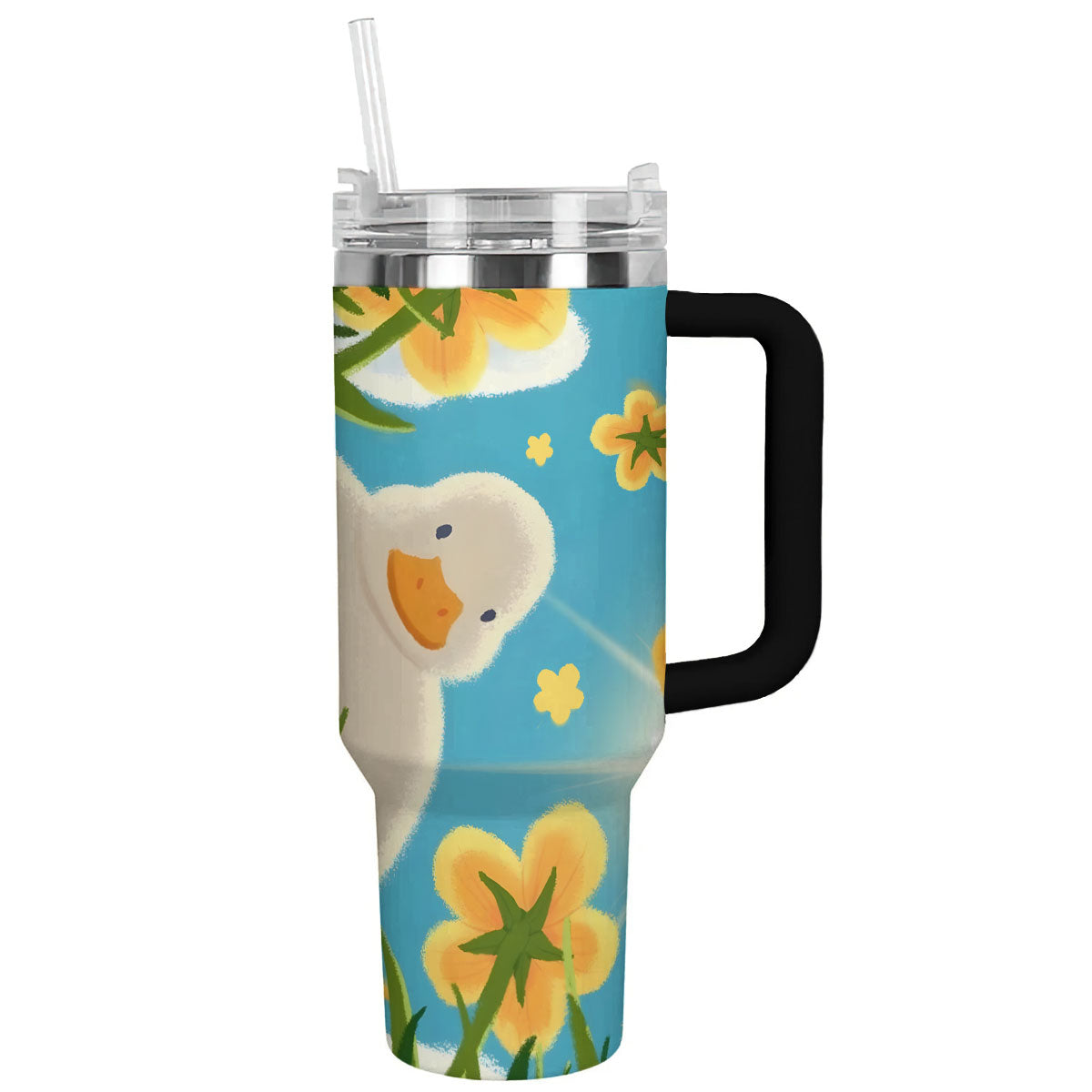 Duck Custom Stanley Cup 40 oz 30 oz Tumbler With Handle
