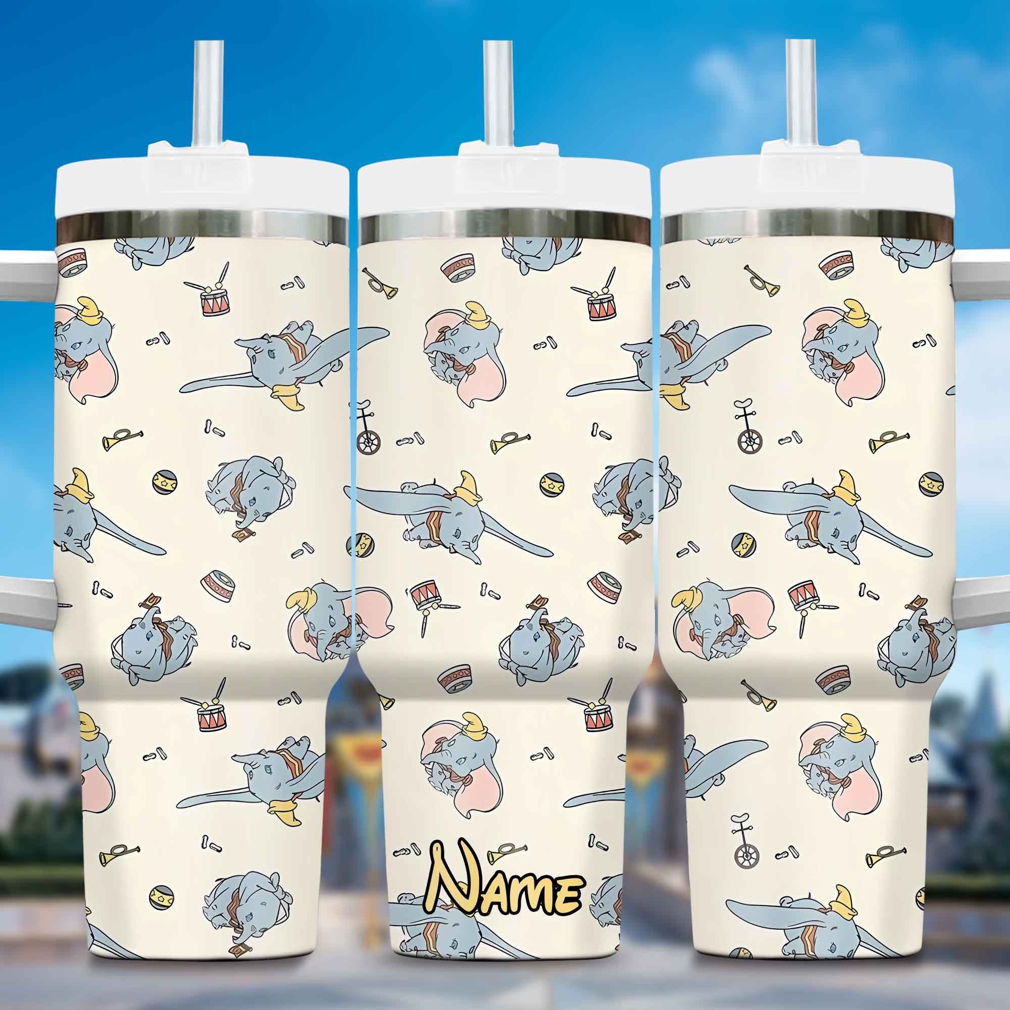 Dumbo Movies Custom Stanley Cup 40 oz 30 oz Tumbler With Handle