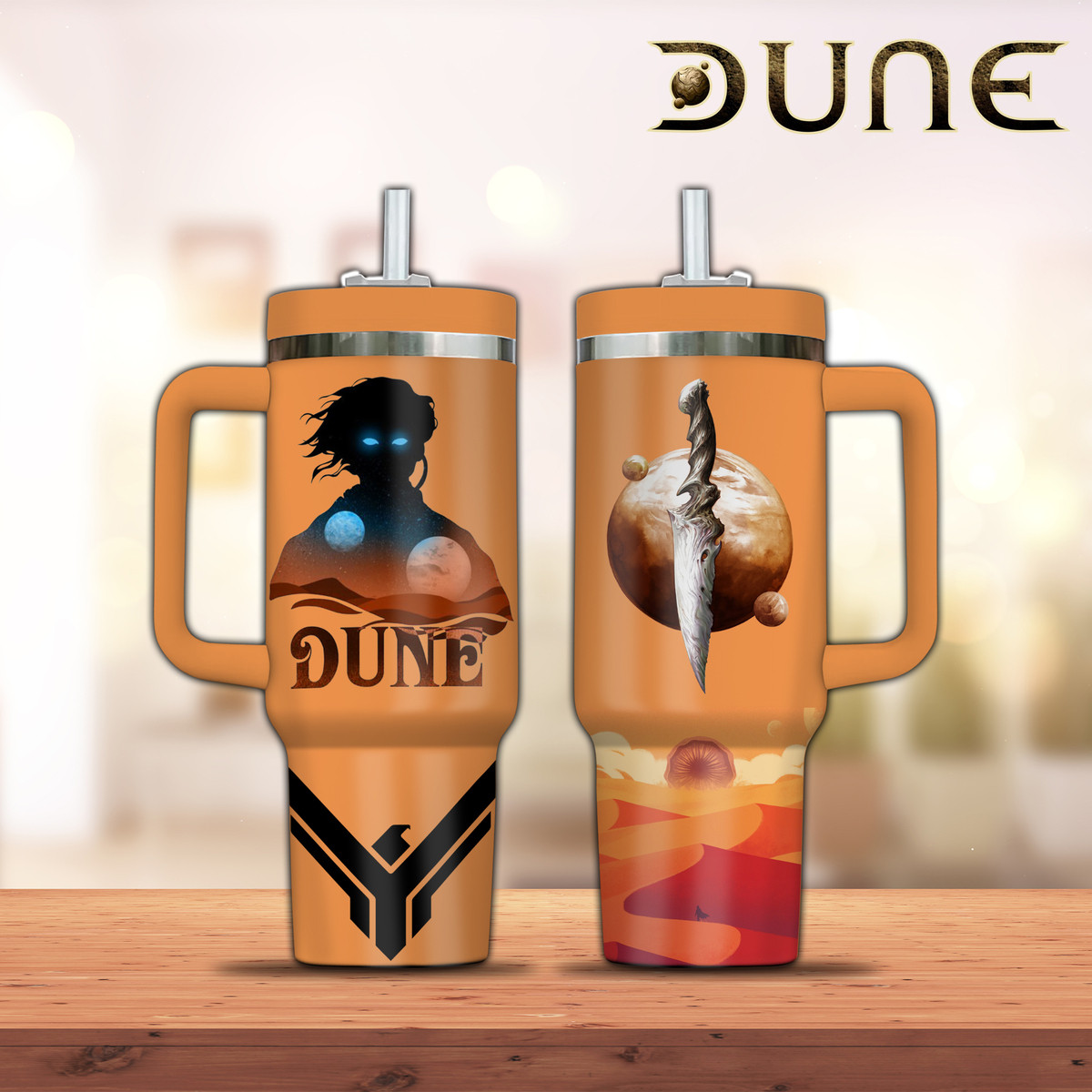 Dune Movies Custom Stanley Cup 40 oz 30 oz Tumbler With Handle