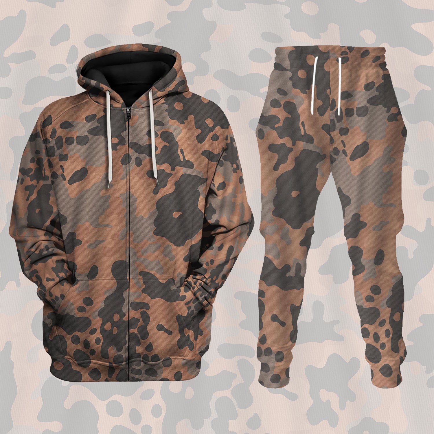 Eichenlaubmuster (Oak leaf A) World War II German Camo Pattern - Stormmerch Exclusive