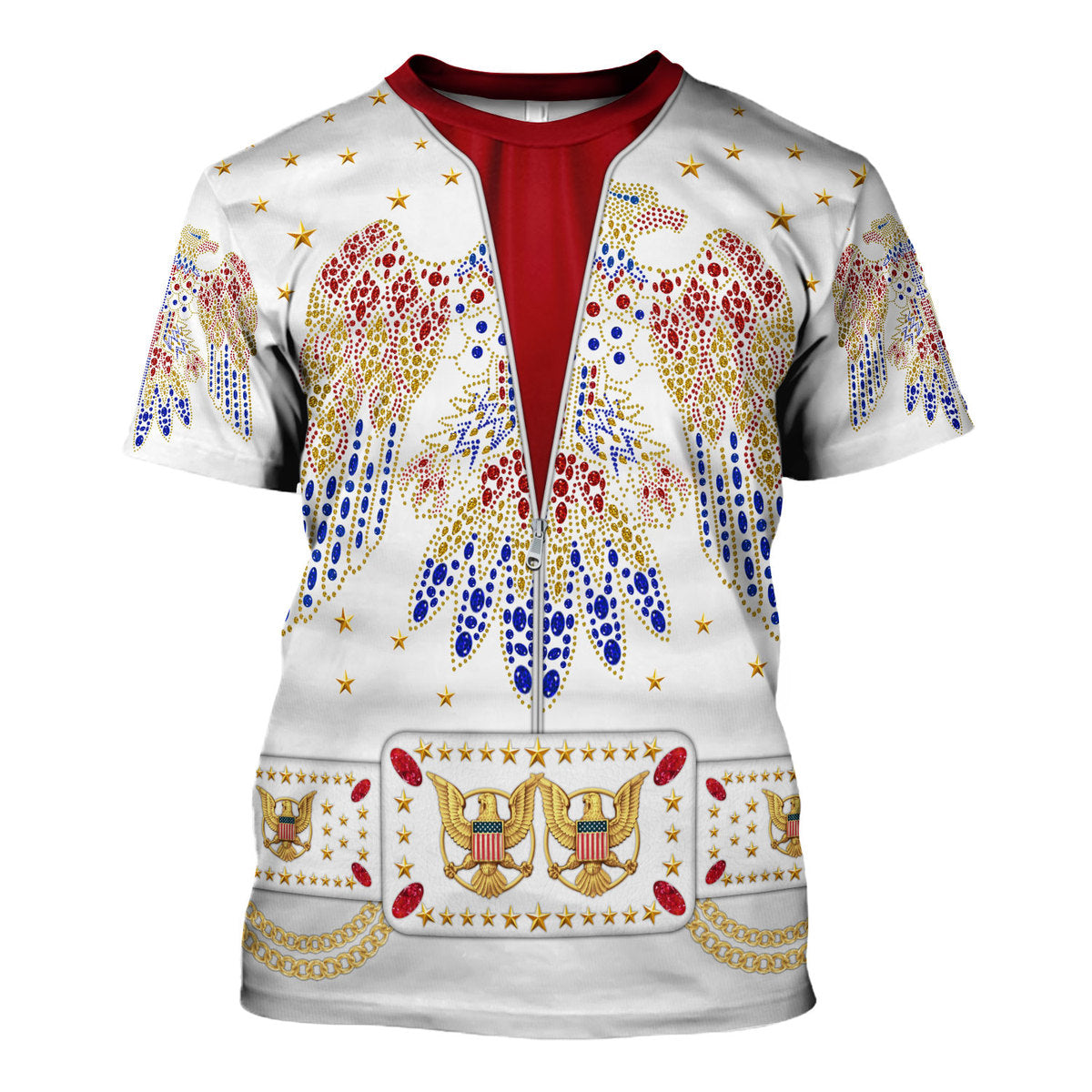 Elvis Aloha Costume from Hawaii Hoodie Sweatshirt T-Shirt Sweatpants - Stormmerch Exclusive